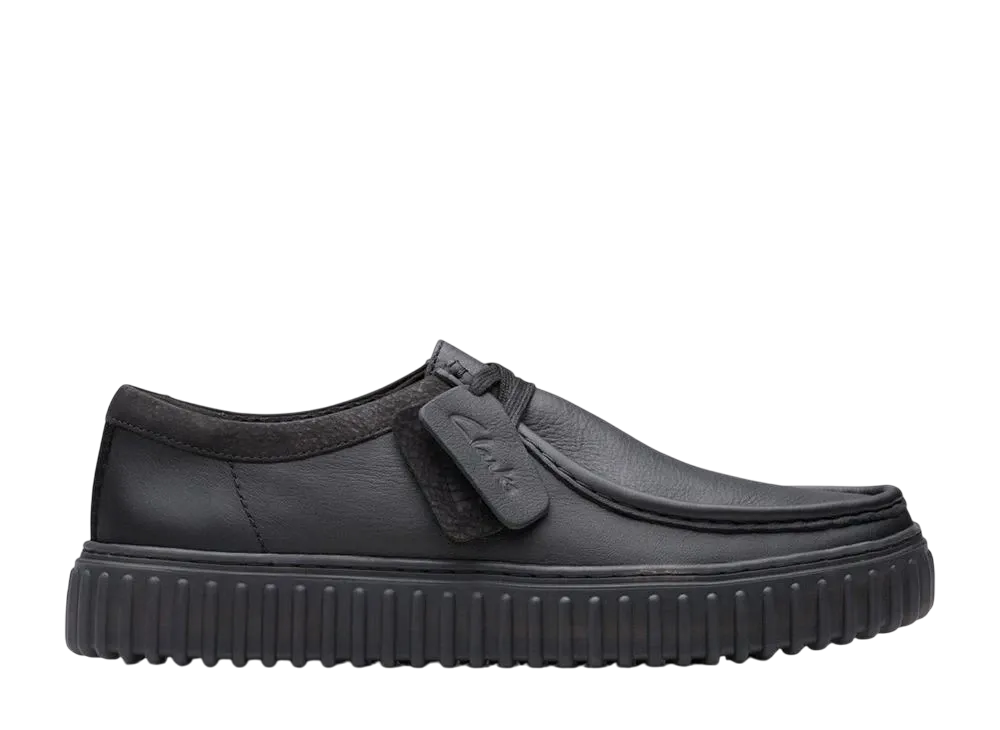 Clarks Torhill Lo "Black Leather"
