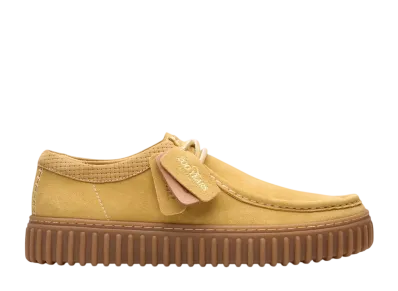 Clarks Torhill Lo "Golden Tan Suede"