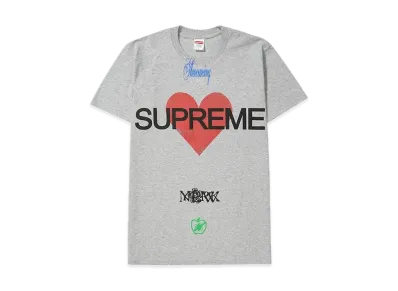 Supreme Announcing Tee "Heather Grey"