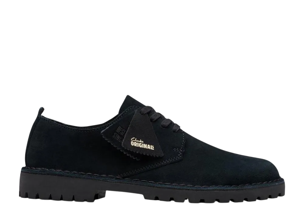 Clarks Desert Rock Lo "Black Suede"