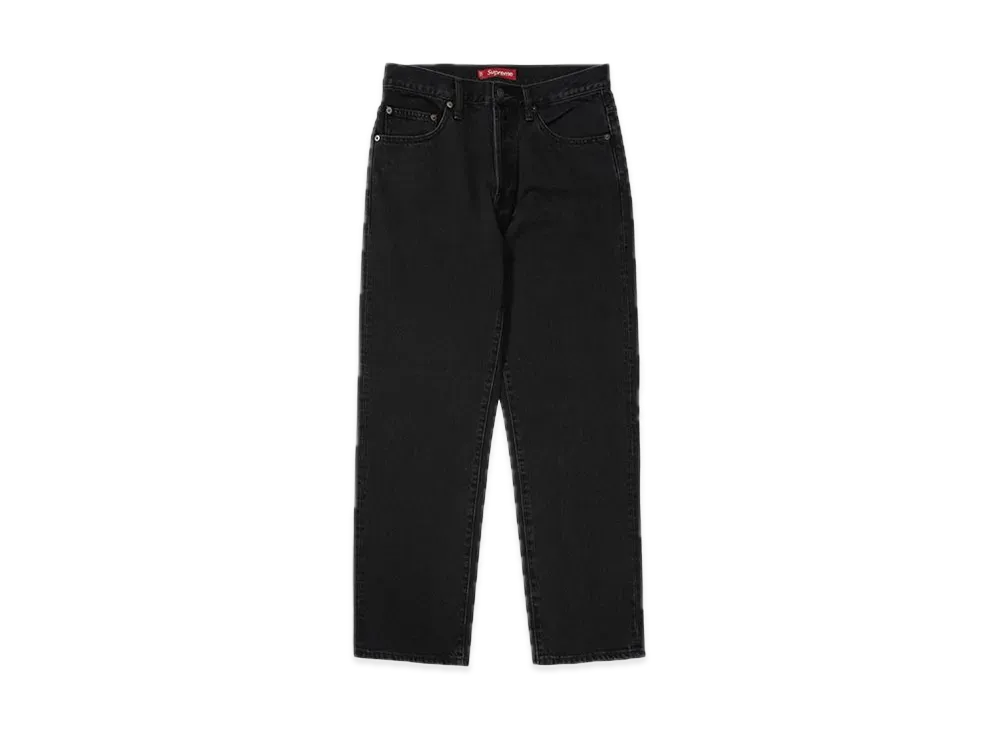 Supreme Regular Jean "Black" (25SS)