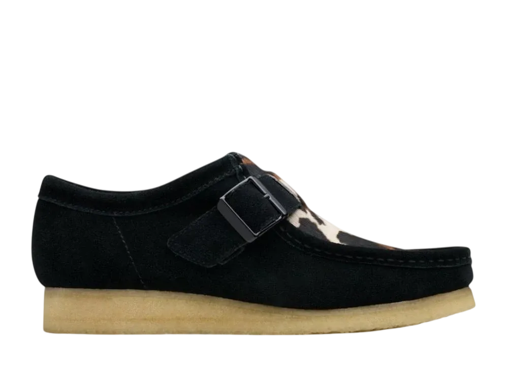 Clarks Wallabee Buckle "Black Interest"