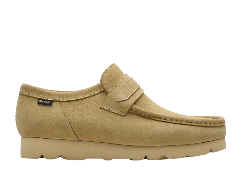 クラークス ワラローファー ゴアテックス "メープルスウェード"