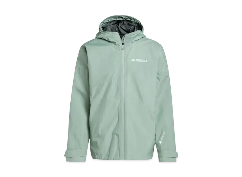adidas Telex Xperior 2 Layer Structure Gore-Tex Performance Jacket "Silver Green"