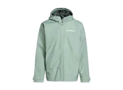adidas Telex Xperior 2 Layer Structure Gore-Tex Performance Jacket "Silver Green"