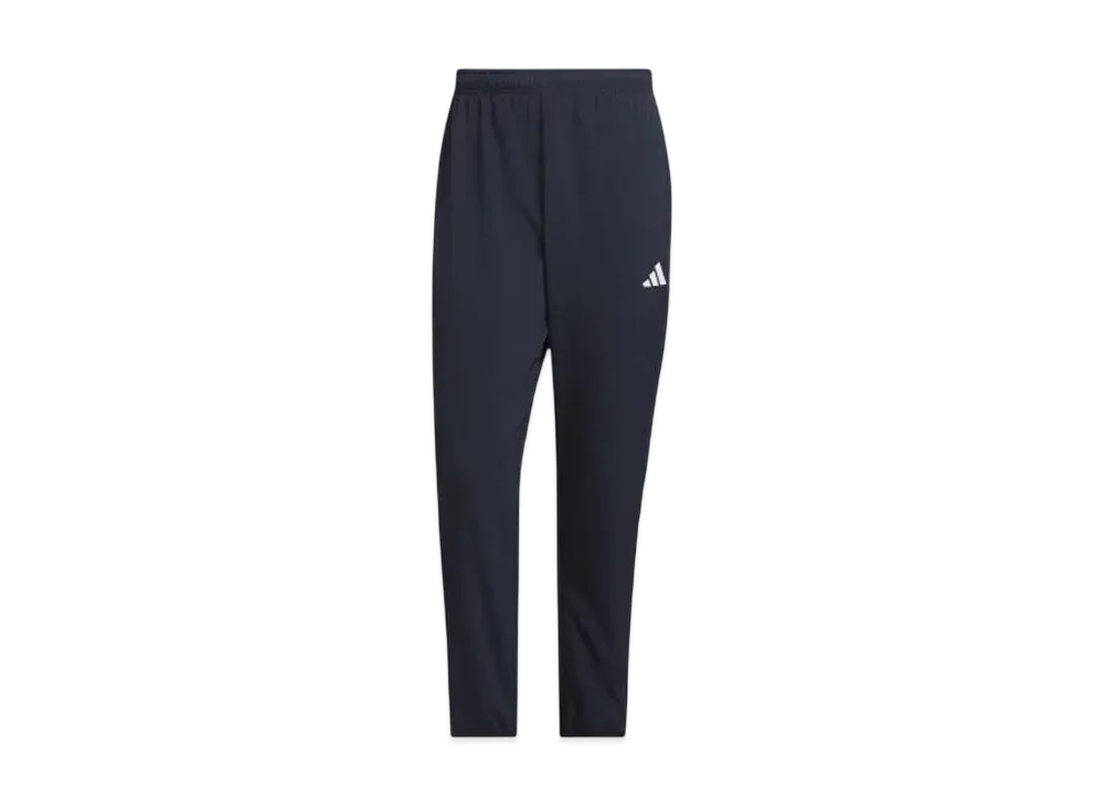adidas Three Stripes Loose-Fit Light-Woven Track Pants "Legend Ink/White"