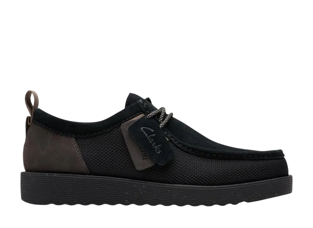 クラークス ワラビーフューチャー2 ロー "ブラックコンビ"