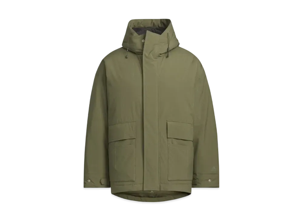 adidas Must-Have Oversize Fit Padded Utility Parka "Olive Strata"