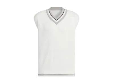 adidas The Course Loose Fit Knit Vest "White"