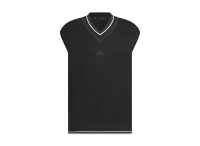 adidas The Course Loose Fit Knit Vest "Black"