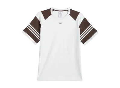 adidas Tyshawn T-shirt (Gender Neutral) "Crystal White/Dark Brown"