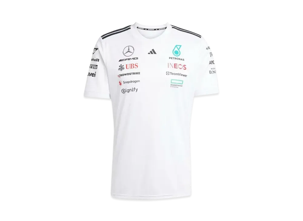 adidas Mercedes-AMG Petronas F1 Team Driver Jersey "White/Black"