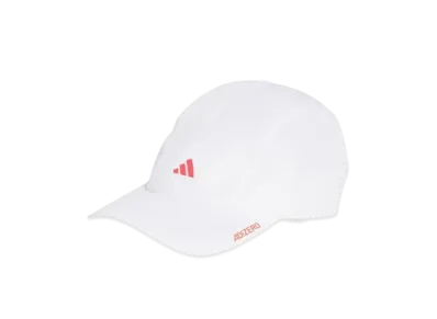 adidas Running x adizero Lightweight Clima Cool Cap "White/Lucid Red"