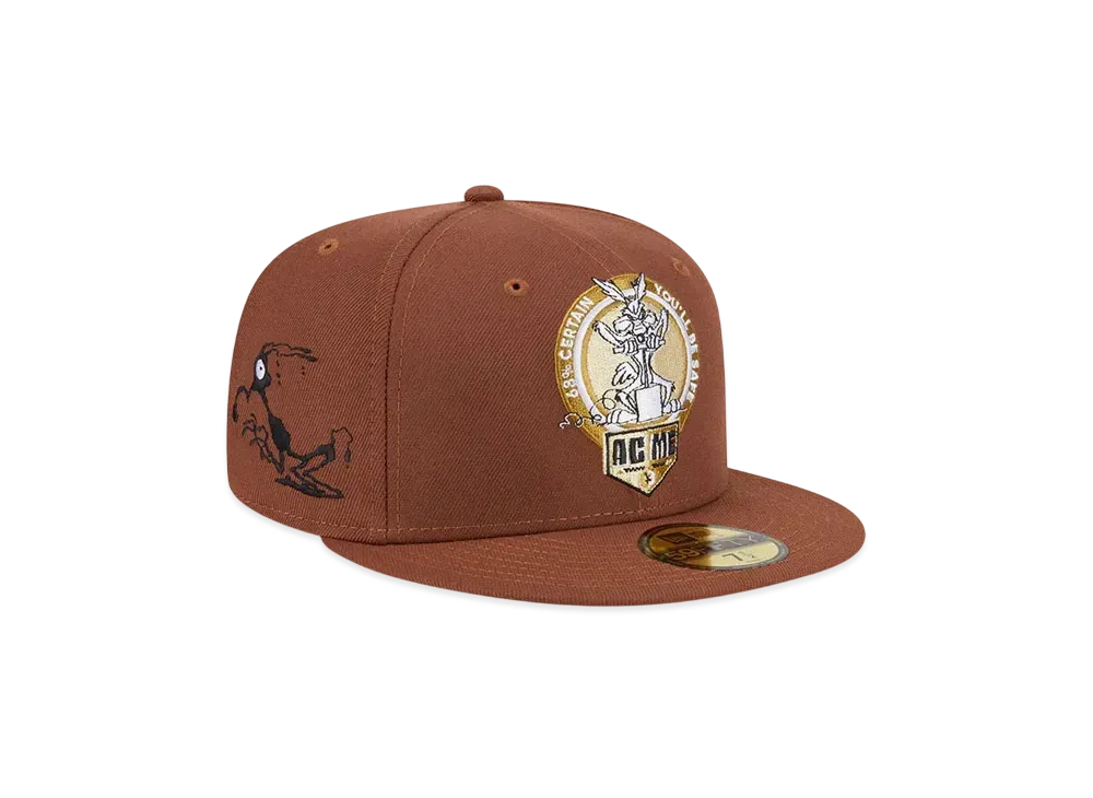 NEW ERA x Looney Tunes 59Fifty Wiley Coyote "Brown"