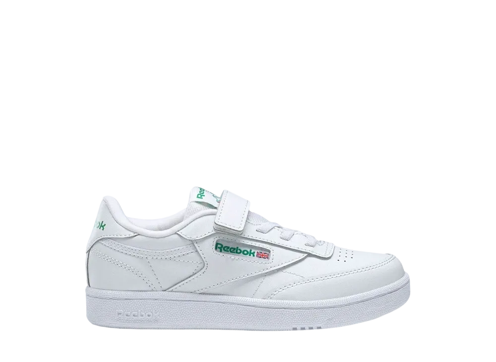 リーボック PS クラブC 1V "ホワイト" (キッズ)