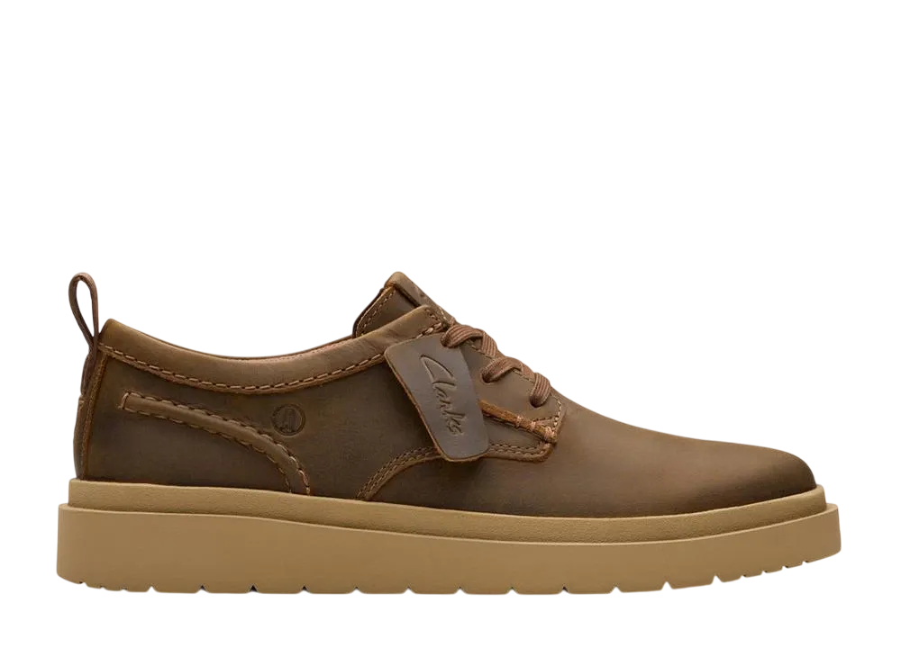 Clarks Polden Lace "Beeswax Leather"