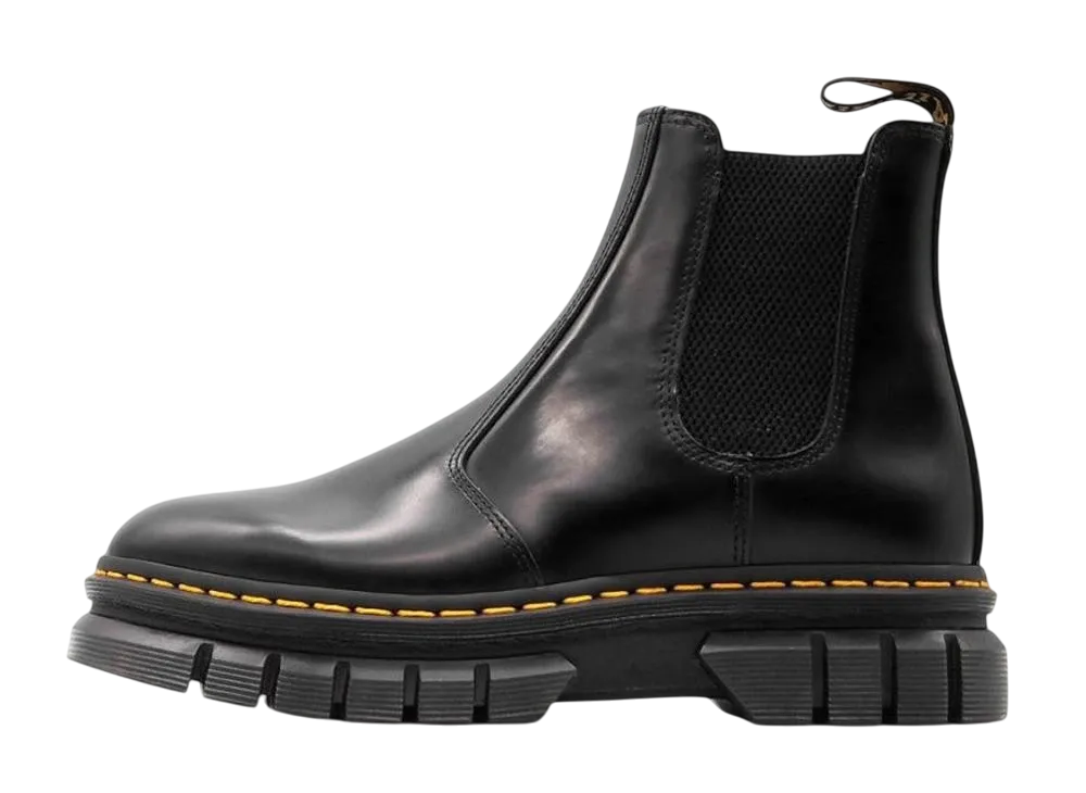 Dr.Martens Rikard Polished Smooth Chelsea Boots "Black"