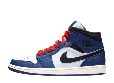 ナイキ エアジョーダン1 ミッド "ディープロイヤルブルー"