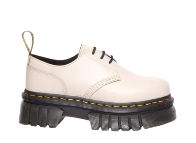 Dr.Martens Women's Audrick Nappa Lux Leather Platform "Vintage Taupe"