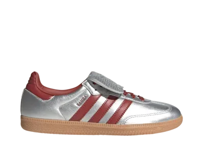 adidas Women's Samba LT "Silver Metallic/Preloved Ruby/Gum"