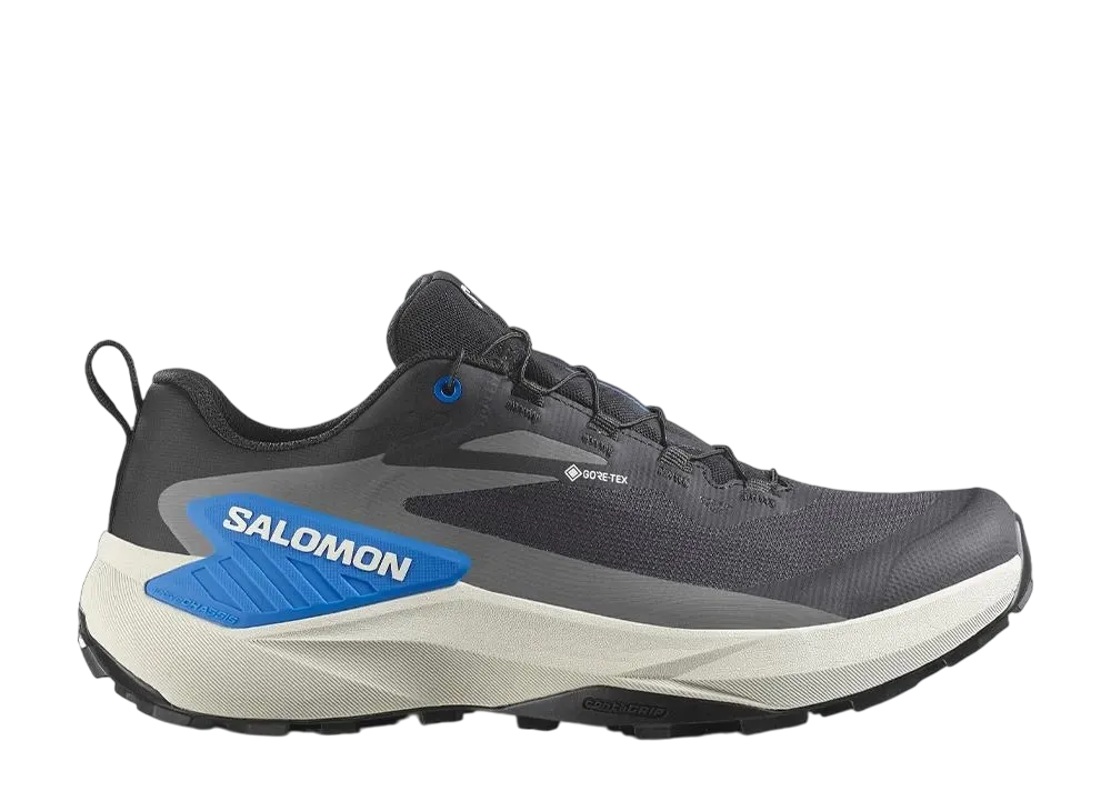 サロモン ジェネシス ゴアテックス "ブラック/ルナロック/フレンチブルー"