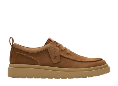 Clarks Polden Moc "Cola Suede"