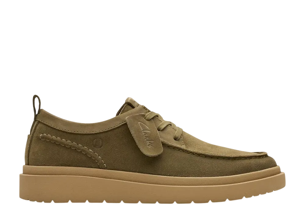 クラークス ポールデンモック "オリーブスウェード"