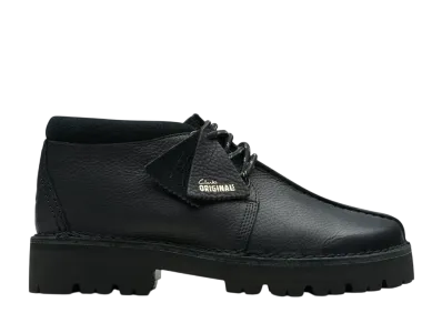 Clarks Trek Hike "Black Leather"