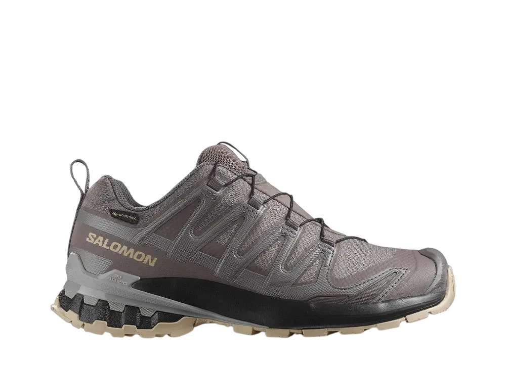 サロモン ウィメンズ XA プロ 3D V9 ゴアテックス "プラムキトゥン/ブラック/ガル"