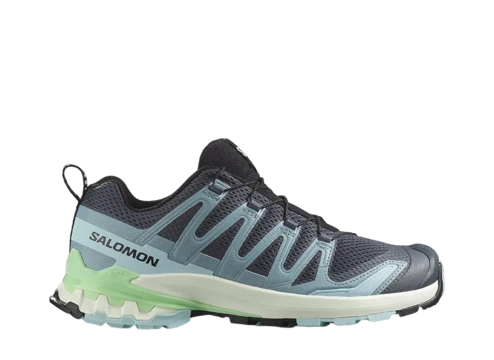 サロモン ウィメンズ XA プロ 3D V9 "タービュランス/アイスドアクア/パティーナグリーン"