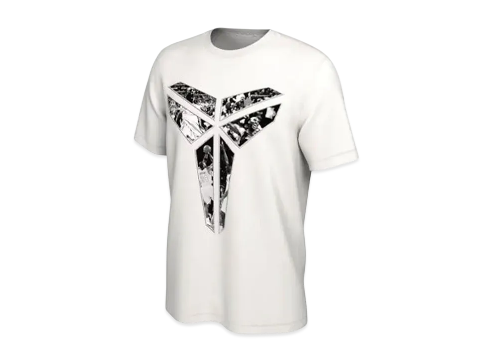 Nike Kobe Bryant Los Angeles Lakers Memorial Statue Unveil T-shirt "White"