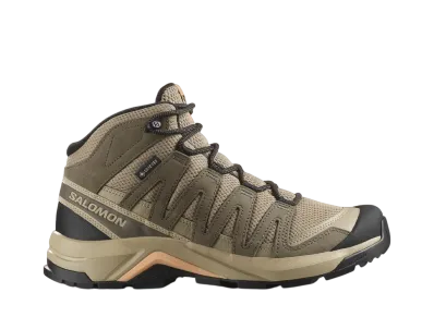 Salomon Women's X-Adventure Recon Mid GORE-TEX "Desert Tan/Falcon/Tender Peach"
