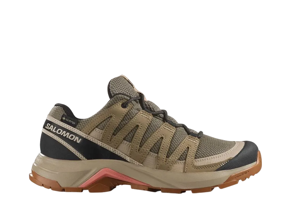 Salomon Women's X-Adventure Recon GORE-TEX "Falcon/Desert Tan/Hyma Pink"