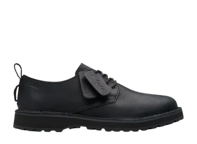 Clarks Solsbury Lace "Black Leather"
