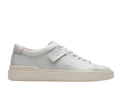 Clarks Craft Swift "White Leather"