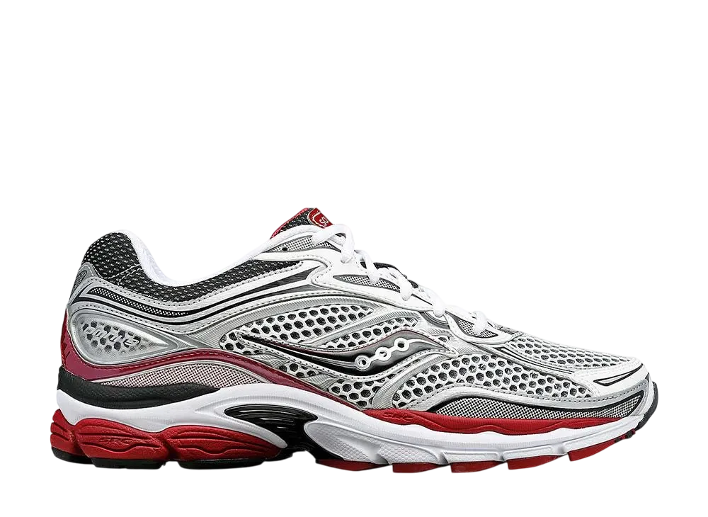 サッカニー プログリッド オムニ9 OG "ホワイト/シルバー/レッド"