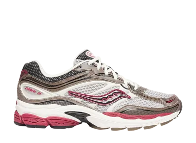 サッカニー プロ グリッド オムニ9 "ブラウン/レッド"