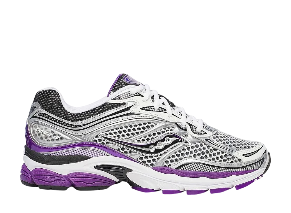 サッカニー プロ グリッド オムニ9 "シルバー/パープル"