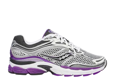 サッカニー プロ グリッド オムニ9 "シルバー/パープル"