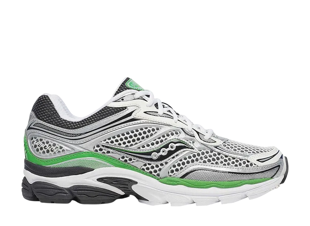 サッカニー プロ グリッド オムニ9 "シルバー/グリーン"