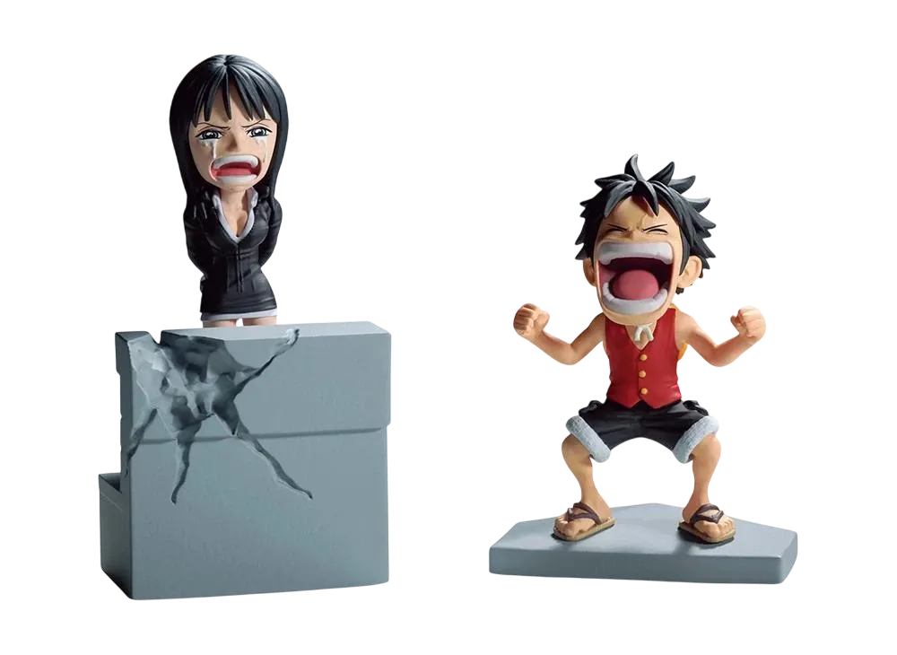 BANPRESTO "World Coletable Figure Log Stories" -ONE PIECE- Monkey D. Luffy & Nico Robin