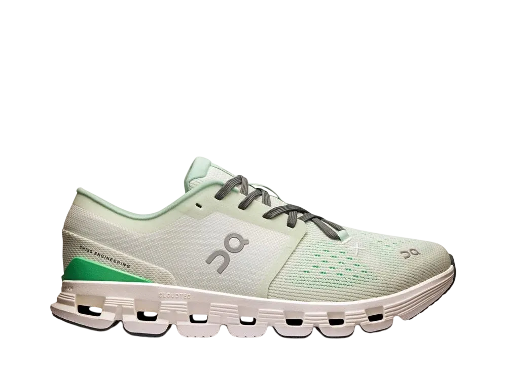 On Women's Cloud X 4 "Aloe/Honeydew"