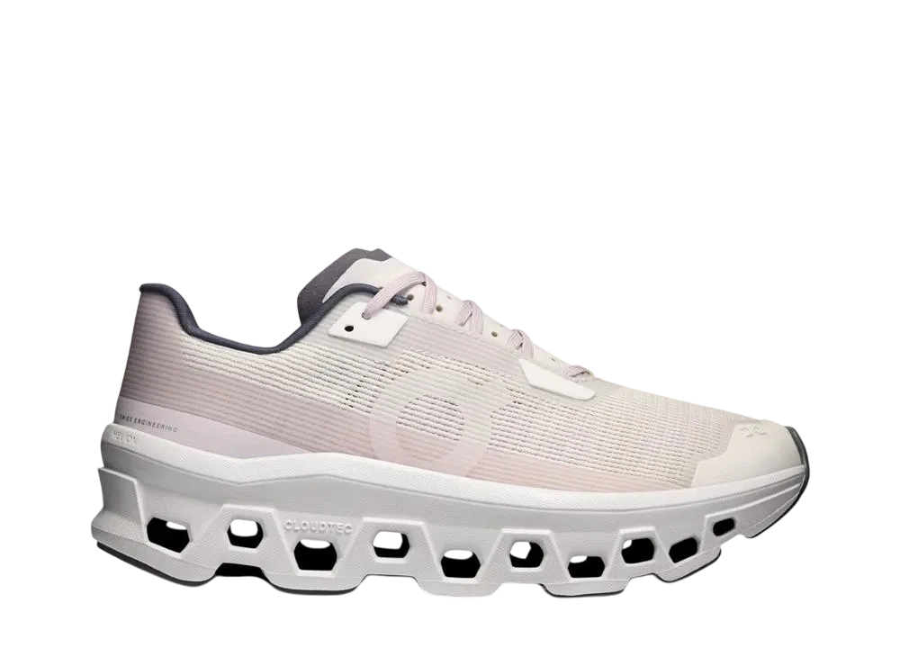On Women's Cloudmonster Void "Ivory/Wolf"