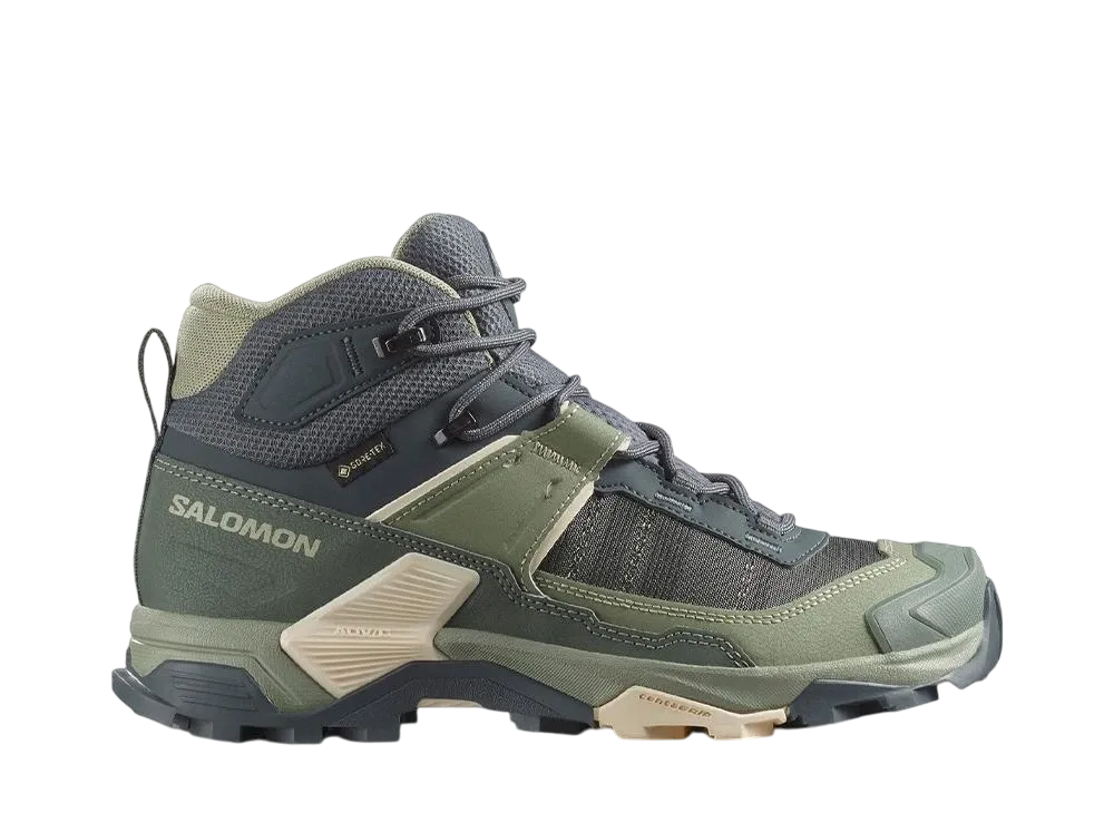 Salomon Women's X Ultra 5 Mid GORE-TEX "Turbulence/Sedona Sage/Tender Peach"