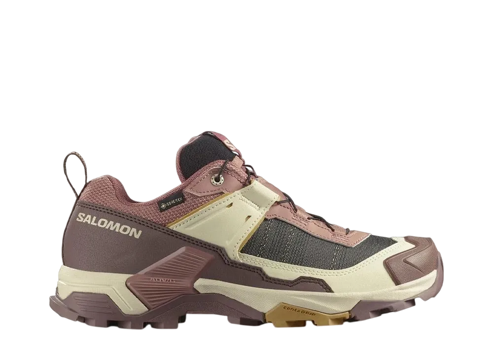 サロモン ウィメンズ Xウルトラ5 ゴアテックス "バールウッド/フレンチロースト/ラタン"