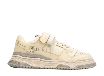 Maison MIHARA YASUHIRO KEITH OG Sole VL Leather Low-top Sneaker "White"