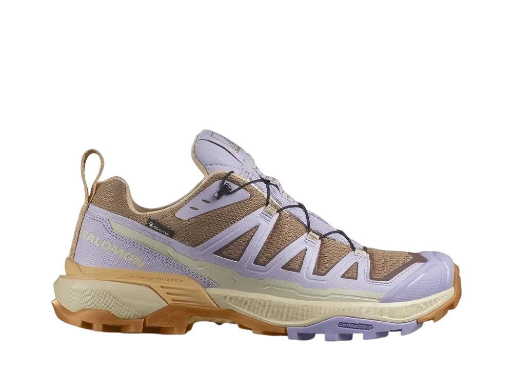 サロモン ウィメンズ Xウルトラ360 エッジ ゴアテックス "ローアンバー/オーキッドペタル/ピーチクォーツ"