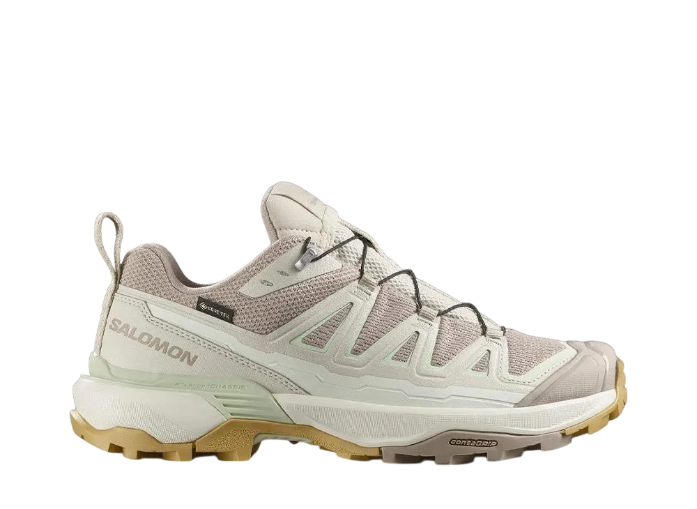 Salomon Women's X Ultra 360 Edge GORE-TEX "Etherea/Rainy Day/Canary Green"