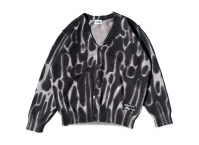 9090 Assort Knit Cardigan "BLACK"