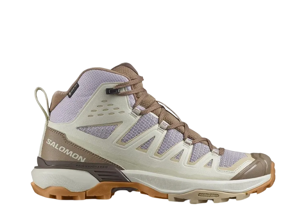 Salomon Women's X Ultra 360 Edge Mid GORE-TEX "Orchid Petal/Vanilla Ice/Raw Umber"
